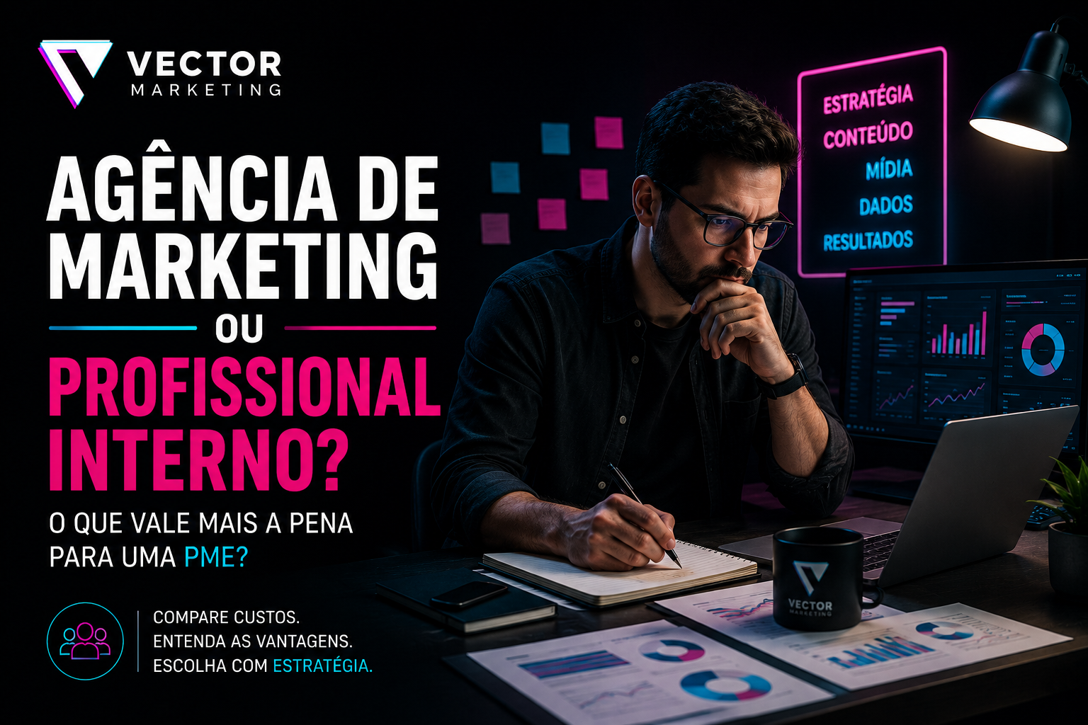 Agência de marketing ou profissional interno]