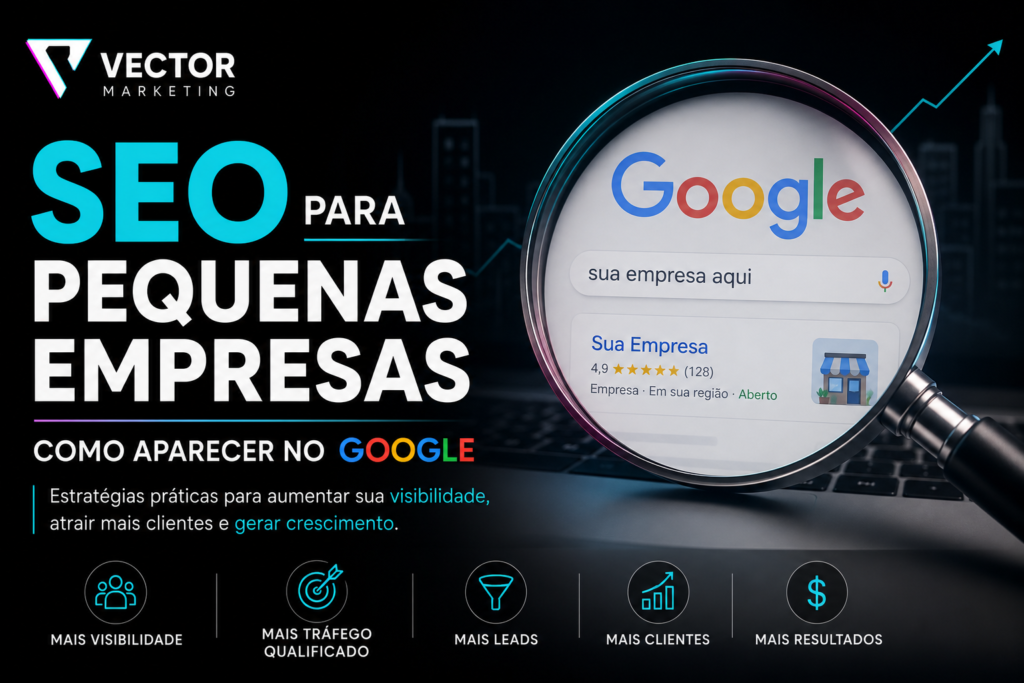 SEO PARA PEQUENAS EMPRESAS COMO APARECER NO GOOGLE