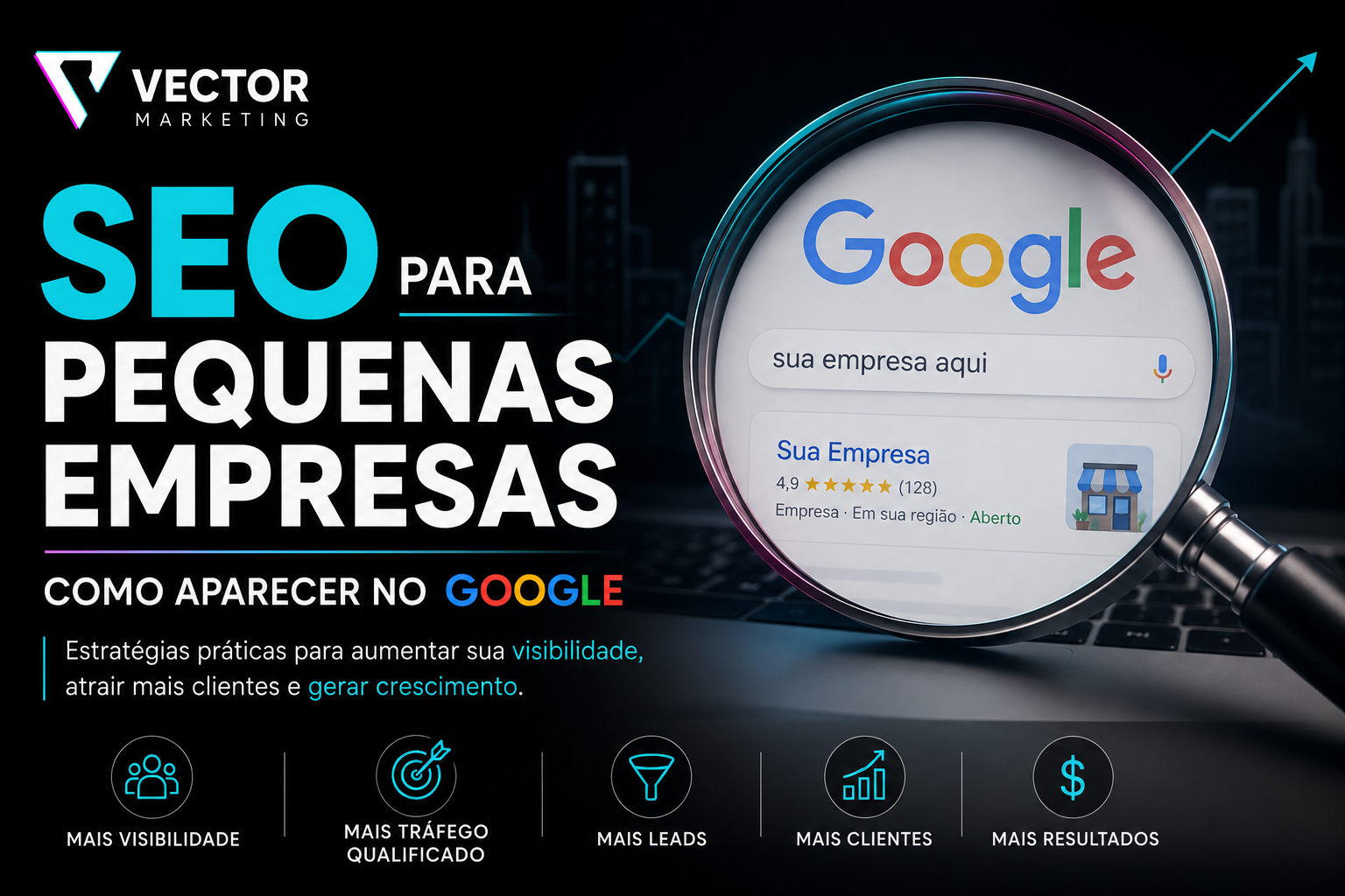 SEO PARA PEQUENAS EMPRESAS COMO APARECER NO GOOGLE