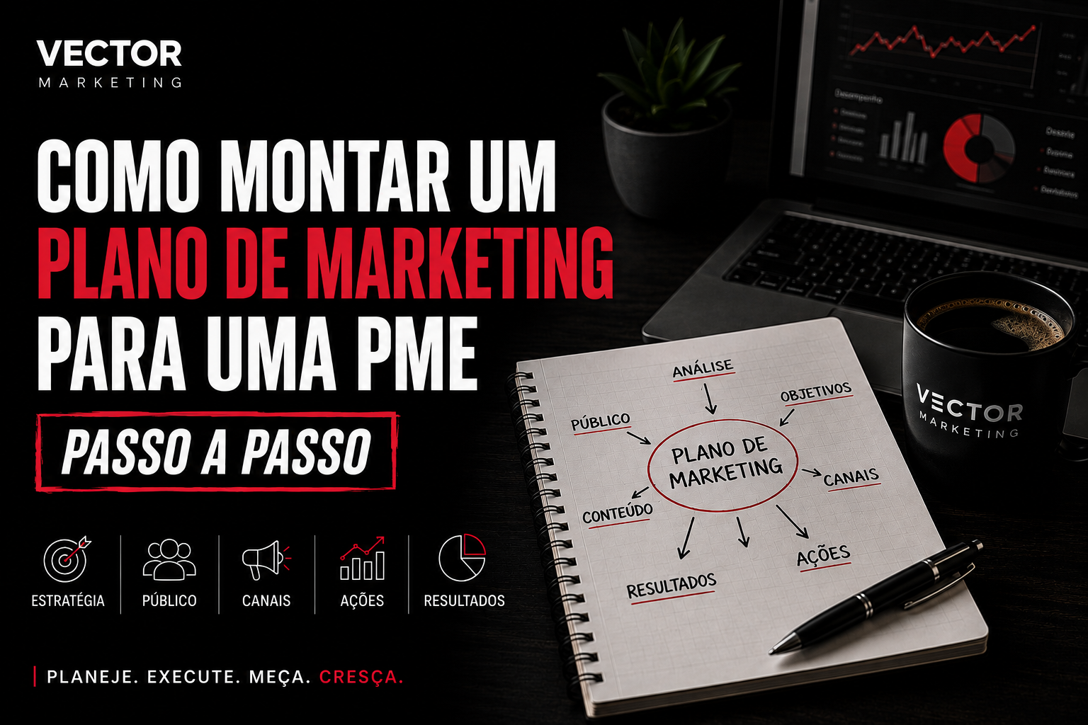 Como montar um plano de marketing para uma PME