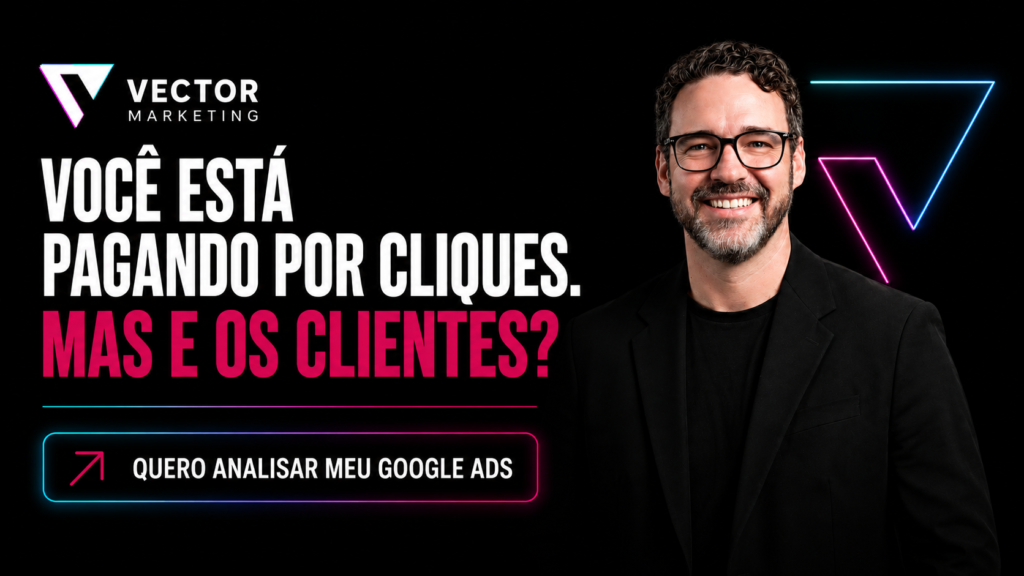 A Vector Marketing analisa estratégia, palavras-chave, anúncios, páginas de destino e conversões para entender onde o investimento pode estar sendo perdido.