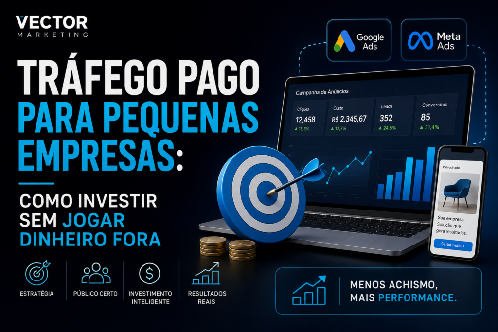 Tráfego pago para pequenas empresas