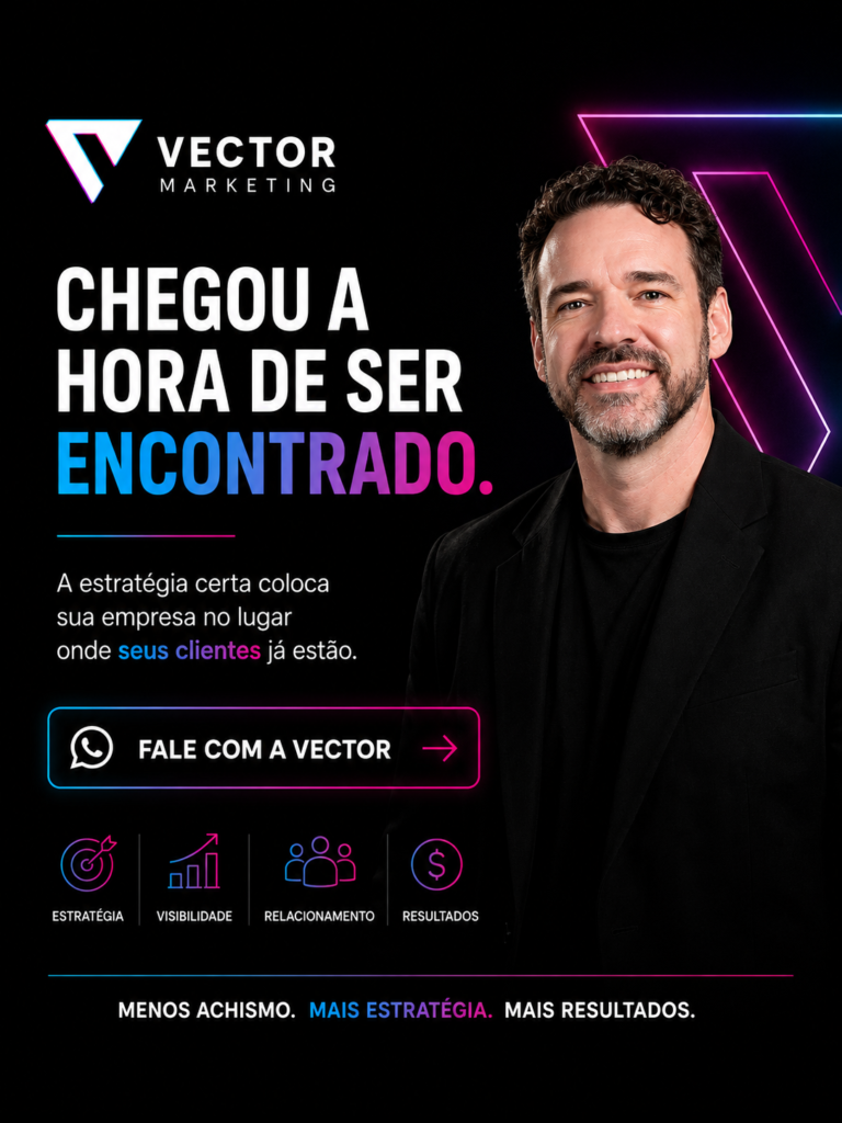 A Vector pode analisar sua presença digital e identificar oportunidades para aumentar sua visibilidade.