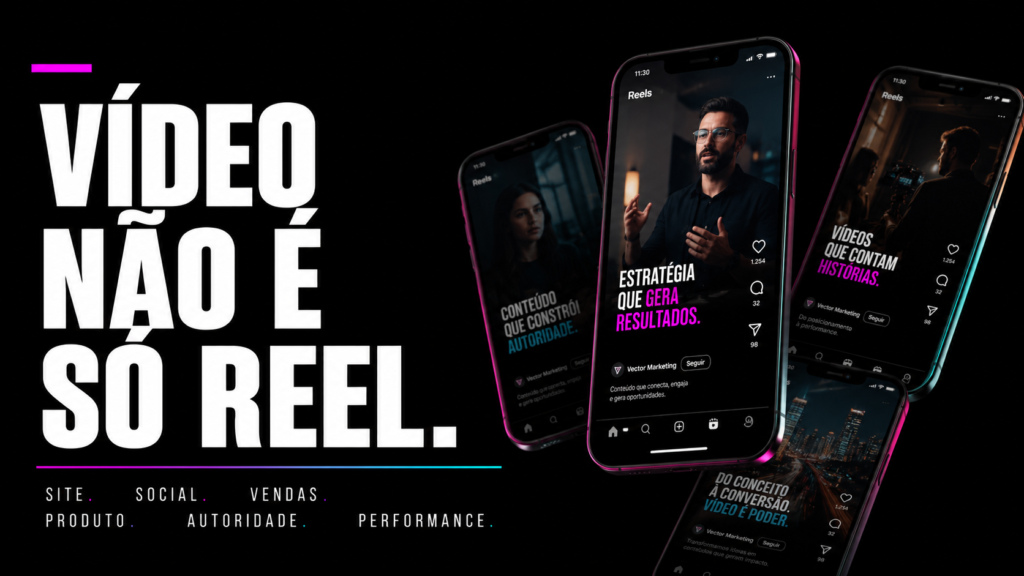 Estratégia de conteúdo em vídeo para empresas em diferentes canais