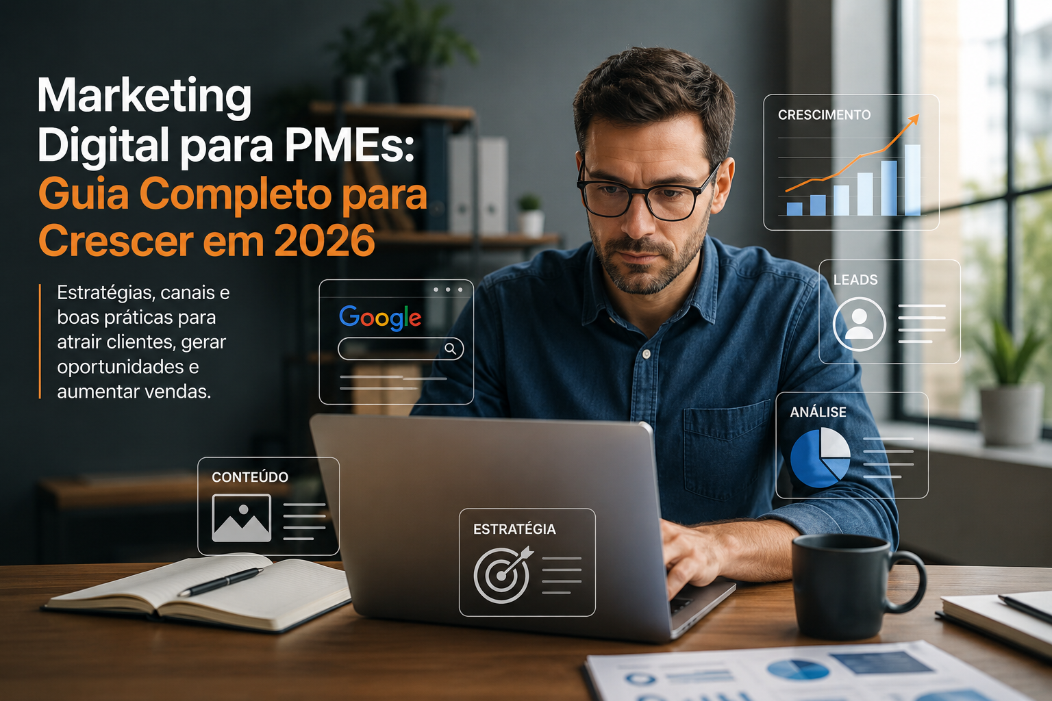 Estratégia de marketing digital para pequenas e médias empresas
