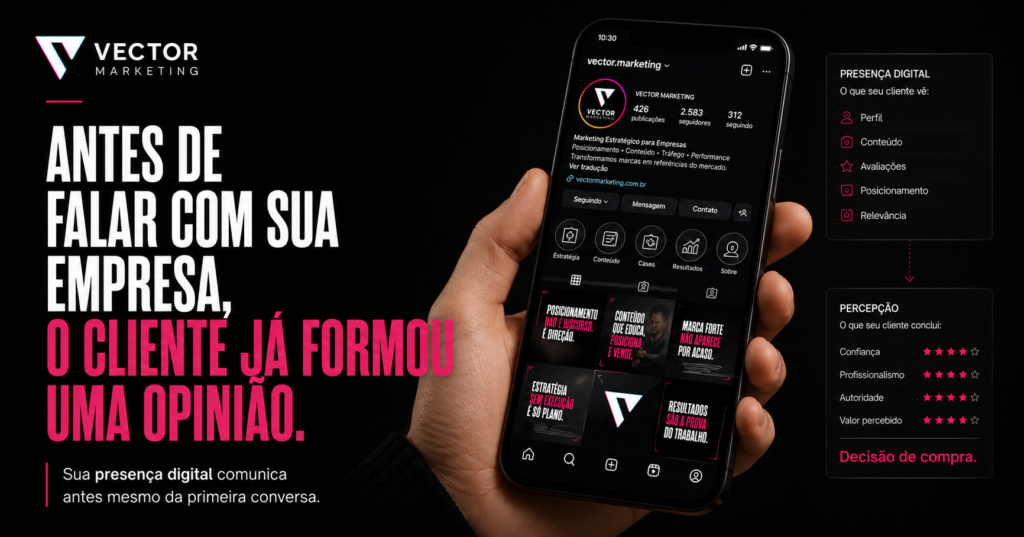 Como as redes sociais influenciam a percepção de uma empresa