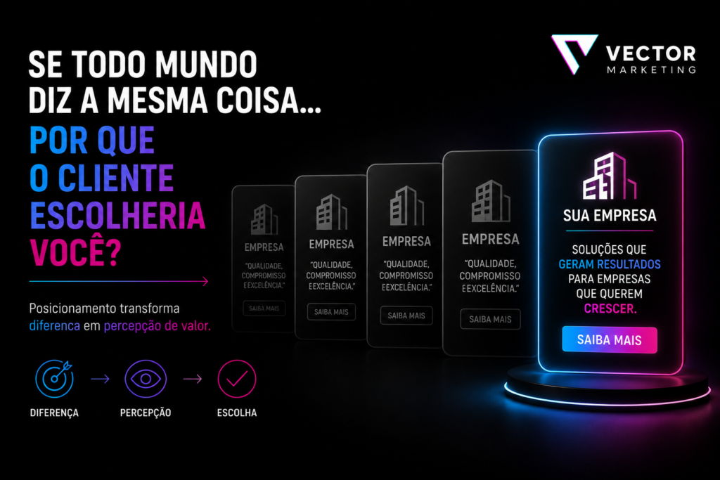 Posicionamento de marketing e diferenciação empresarial