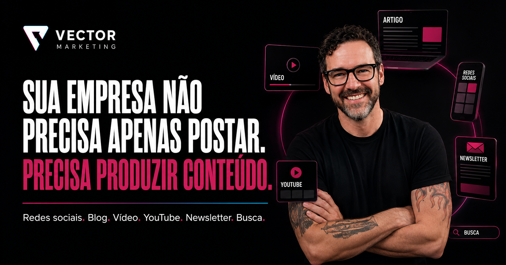 Produção de conteúdo para empresas em 2026