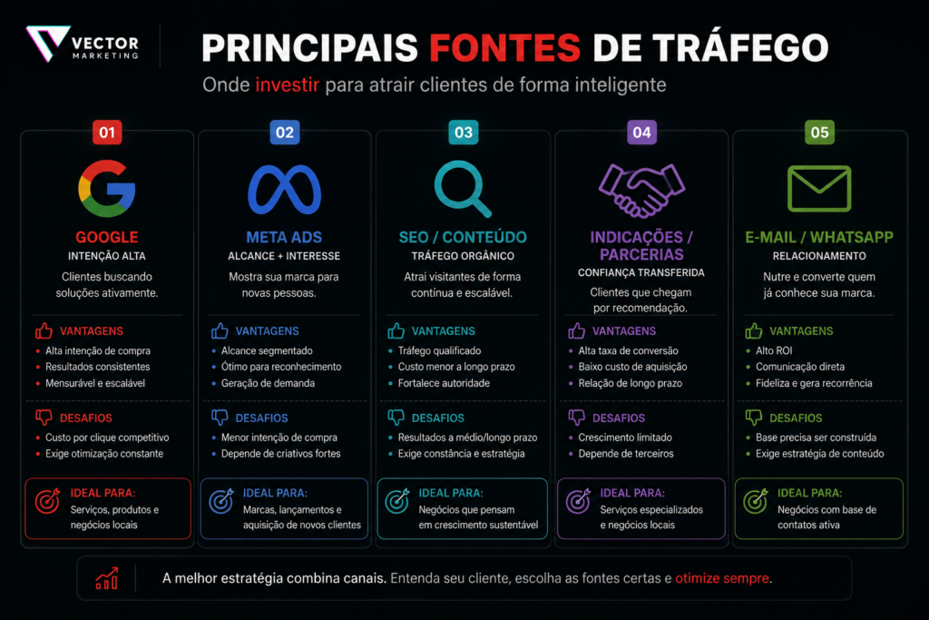 SEO para pequenas empresas aparecerem no Google