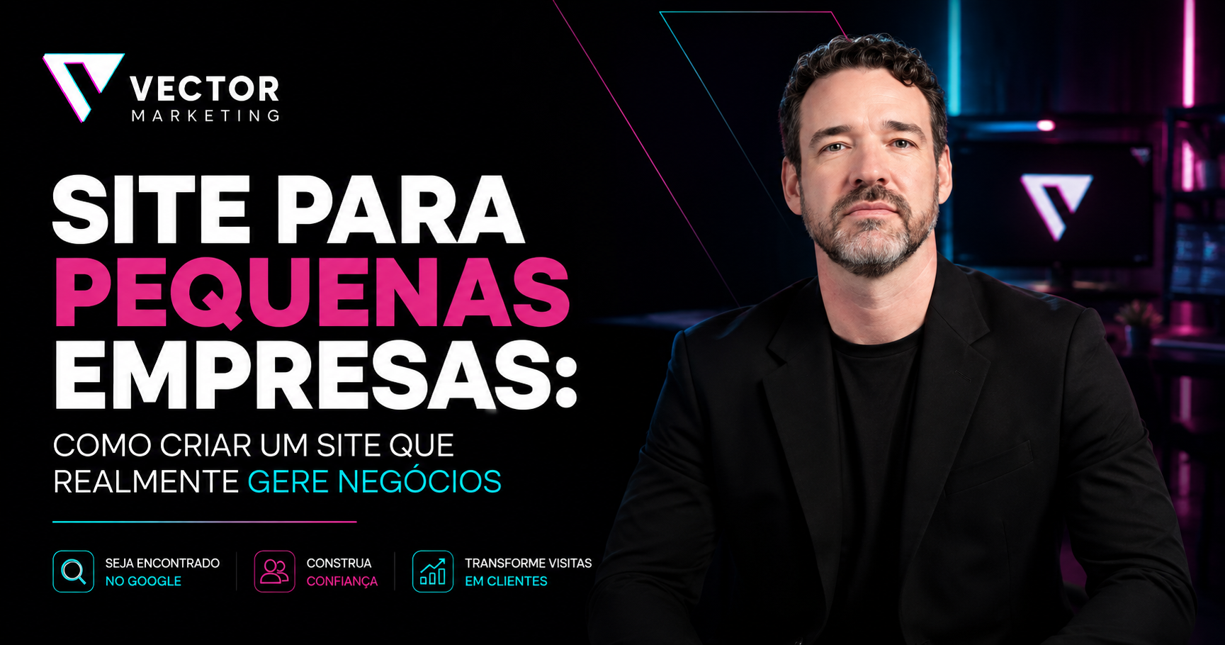 Site para pequenas empresas criado para gerar negócios