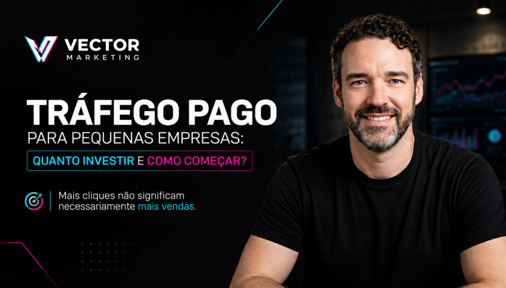Tráfego pago para pequenas empresas com estratégia de marketing