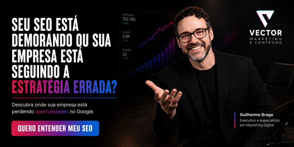 A Vector ajuda sua empresa com um posicionamento e métricas de SEO avançados