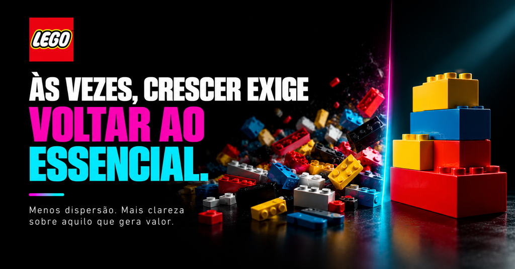 Case LEGO de marketing em tempos de crise e retomada do foco nos produtos essenciais da marca