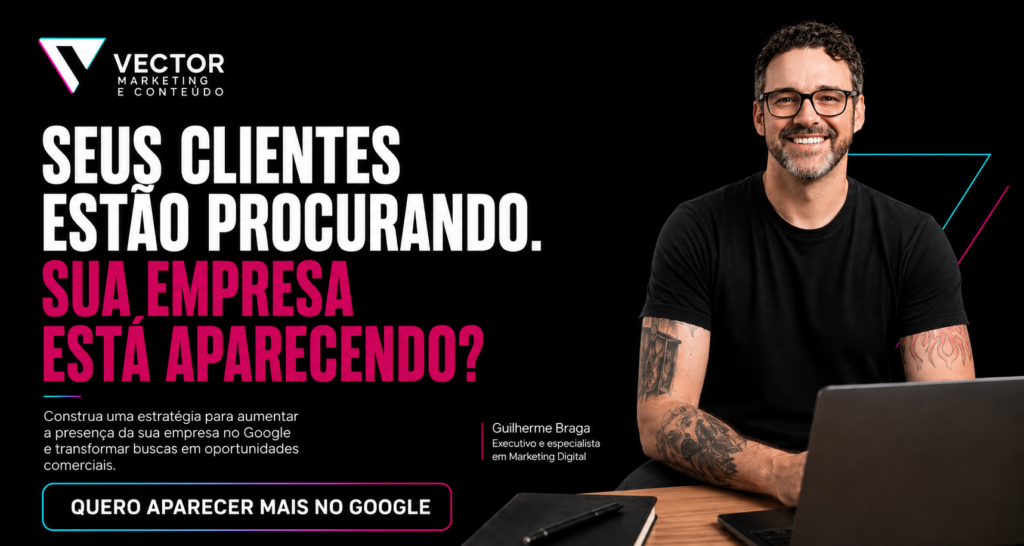 SEUS CLIENTES ESTÃO PROCURANDO.
SUA EMPRESA ESTÁ APARECENDO?