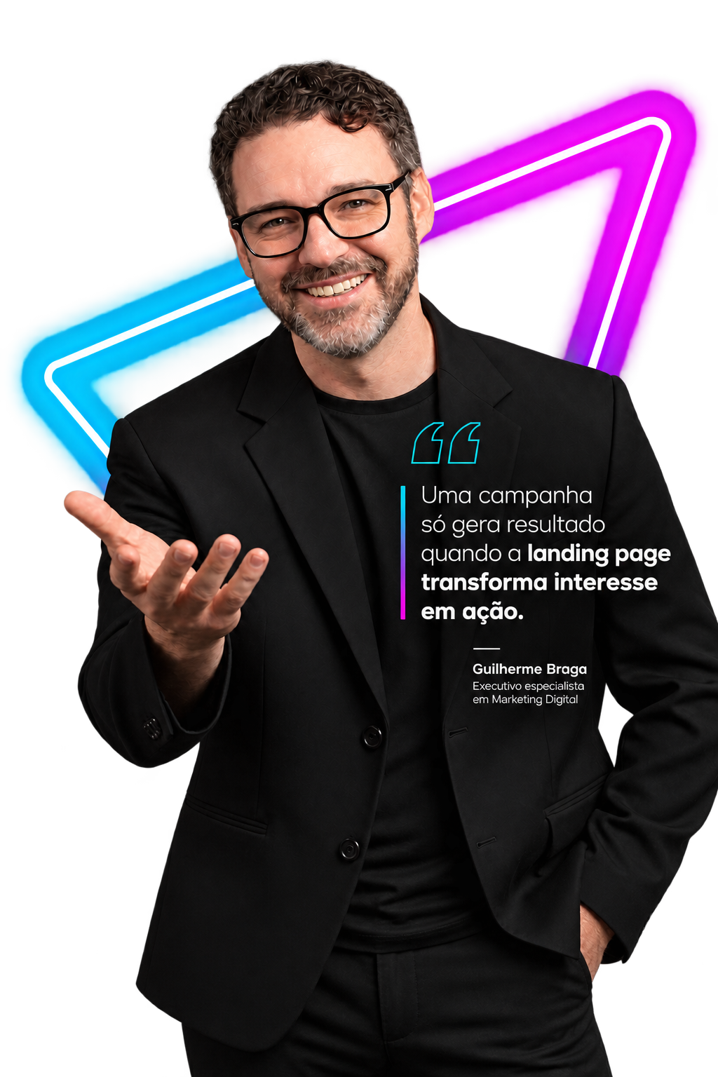 Guilherme Braga, especialista em landing pages para empresas no Rio de Janeiro