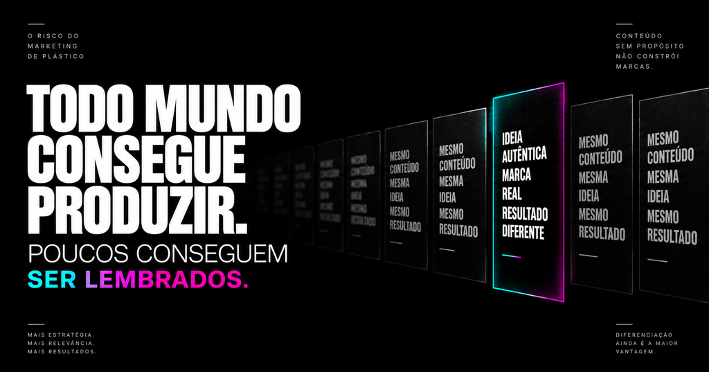 Risco de conteúdo genérico produzido com Inteligência Artificial