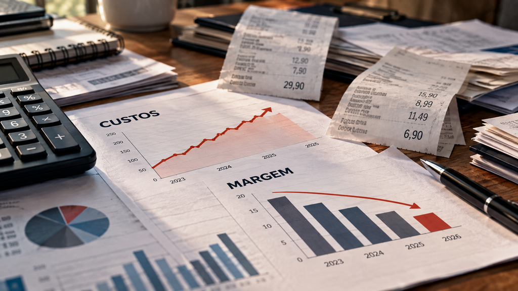 Inflação acima de 5% pressiona custos e margem das empresas